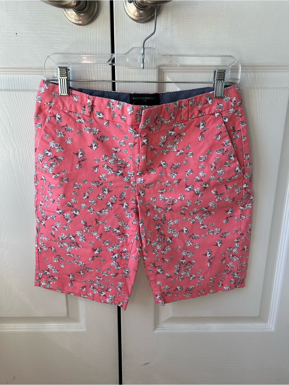 Banana Republic Pink Floral Shorts